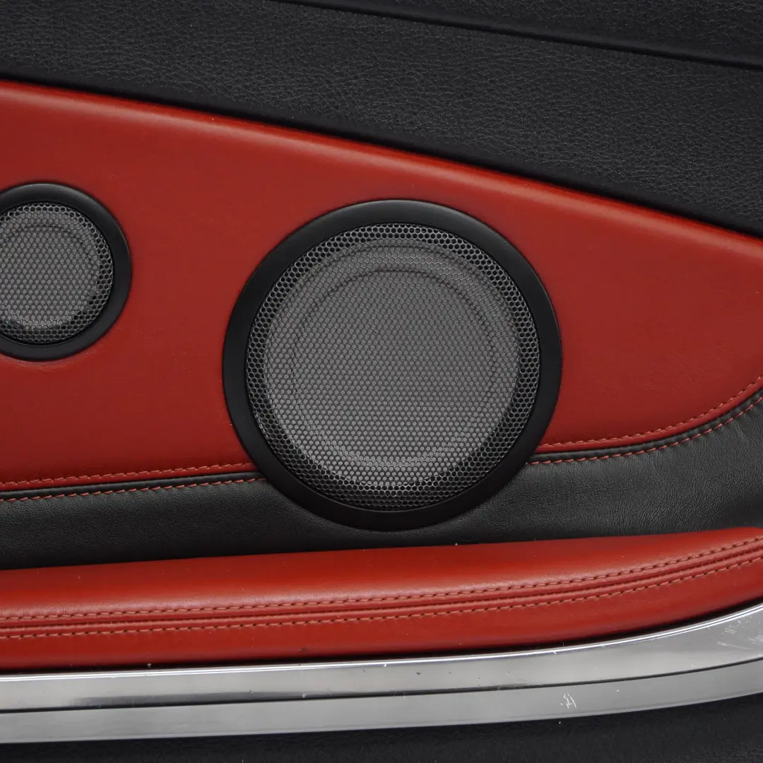 BMW F83 M4 Bordure Latérale Arrière Gauche Cabrio Cuir Sakhir Orange - SKU 8064007 - Numéro de pièce 8064007