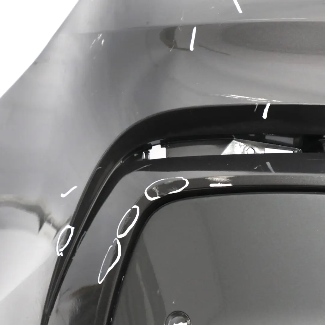 Bumper BMW X4 F26 Trim Panel Cover PDC M Sport Sophistograu Grey - A90 to Rear with Part number 8064118 Rear Bumper BMW X4 F26 Trim Panel Cover PDC M Sport Sophistograu Grey - A90 - SKU 8064118-SOP - Part number 8064118