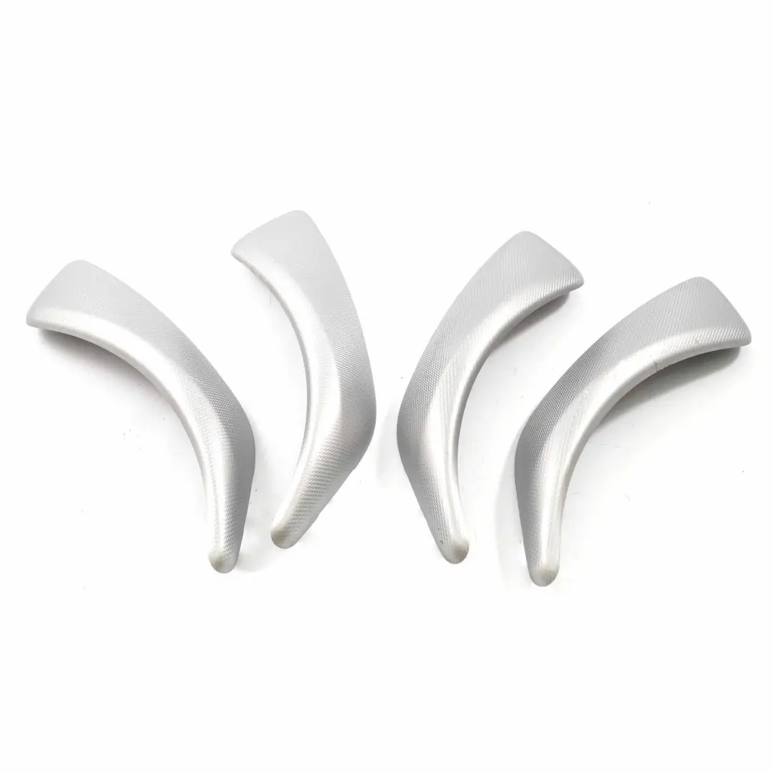 Door Handle Interior Trim Pull Cover Set Aluminium Hexagon to BMW F20 with Part number 8064264 BMW F20 Door Handle Interior Trim Pull Cover Set Aluminium Hexagon - SKU 8064264-SET - Part number 8064264