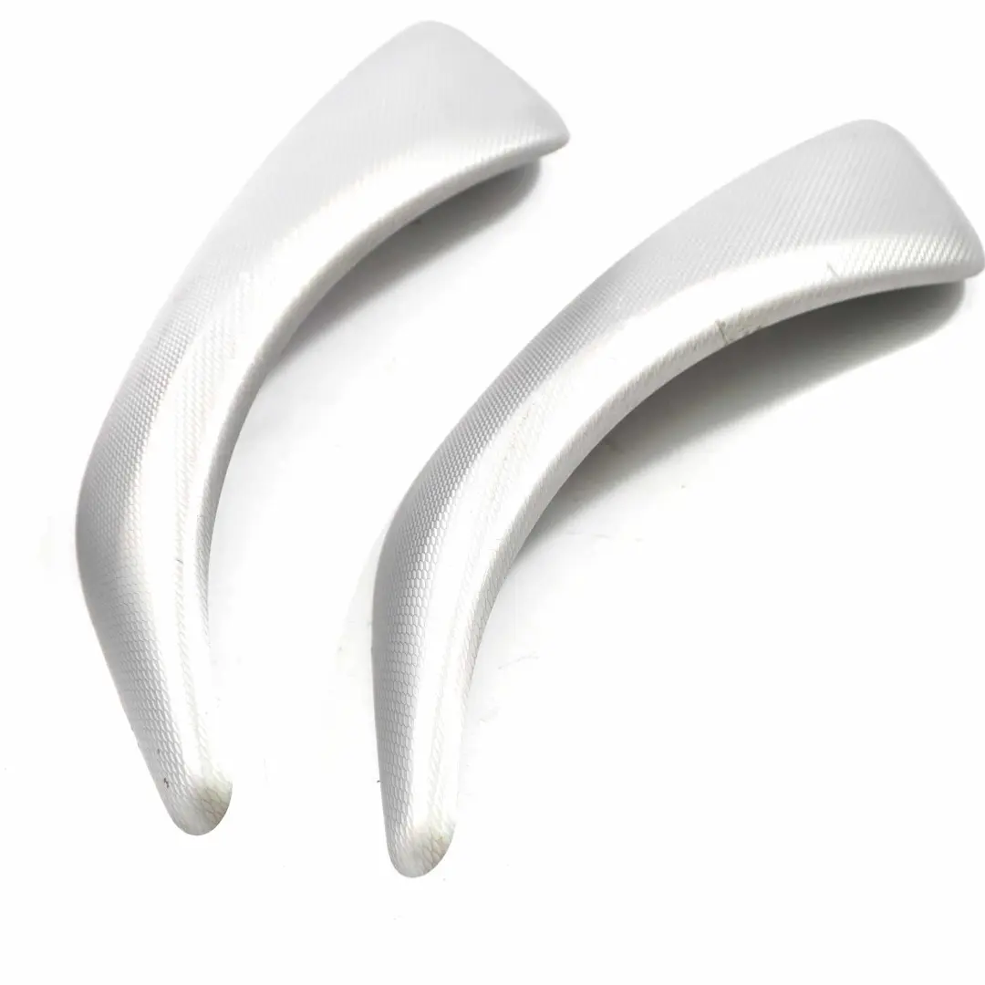 BMW F20 Door Handle Interior Trim Pull Cover Set Aluminium Hexagon - SKU 8064264-SET - Part number 8064264