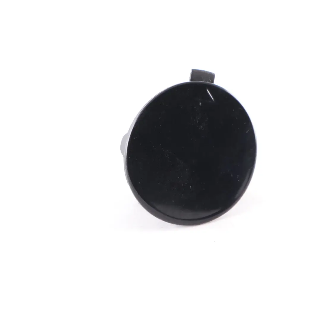 BMW F20 LCI M Sport Front Bumper Flap Towing Eye Cover Black Sapphire 8060270 - SKU 8064578-BS - Part number 8064578