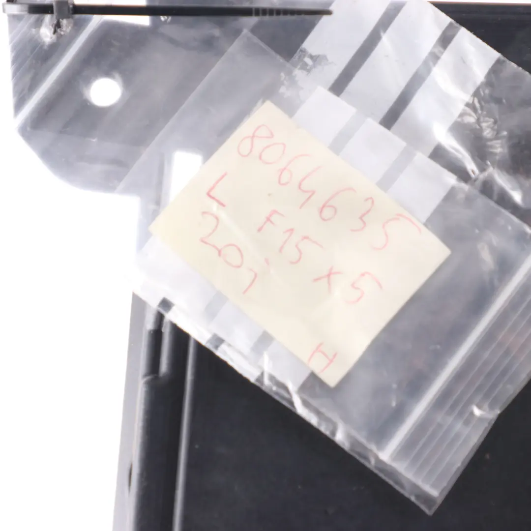 Front Bumper Grille Left N/S Side Closed Trim to BMW X5 F15 M Sport with Part number 8064635 BMW X5 F15 M Sport Front Bumper Grille Left N/S Side Closed Trim - SKU 8064635 - Part number 8064635