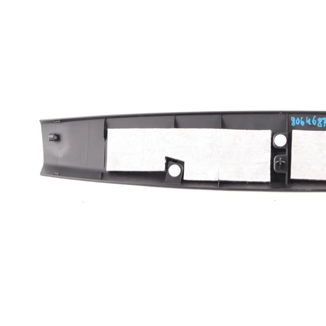 BMW X1 F48 Osłona Panel Wewnętrzny Górny Klapy Bagażnika Czarny 7350845 - SKU 8064687 - Numer Części 8064687