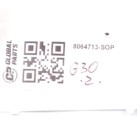 Towing Eye Rear Bumper Cover Flap Sophistograu Grey to BMW G30 G31 M Sport with Part number 8064713 BMW G30 G31 M Sport Towing Eye Rear Bumper Cover Flap Sophistograu Grey - SKU 8064713-SOP - Part number 8064713