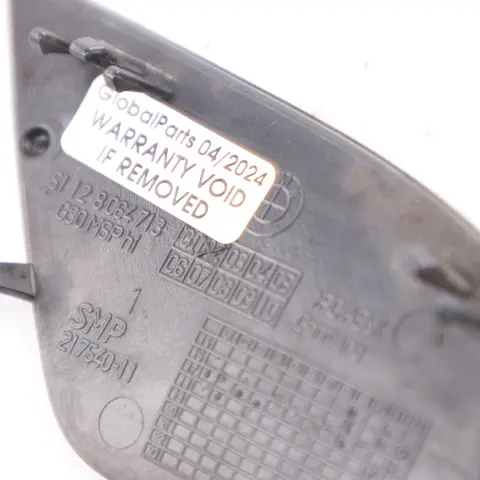 BMW G30 G31 M Sport Towing Eye Rear Bumper Cover Flap Sophistograu Grey - SKU 8064713-SOP - Part number 8064713