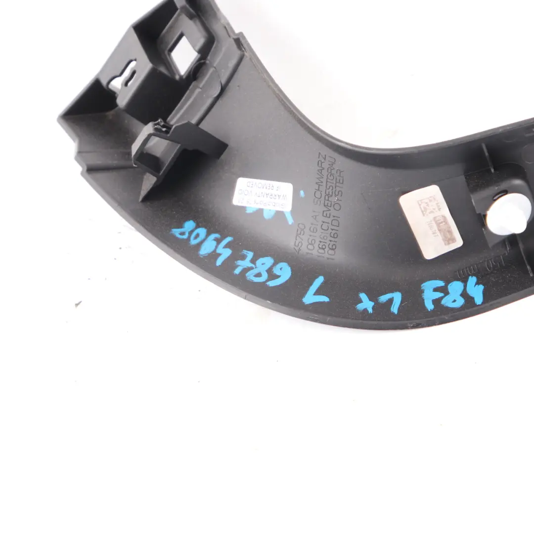 Trunk Lid Panel Tailgate Trim Cover Left N/S Black 7350847 to BMW X1 F48 with Part number 8064789 BMW X1 F48 Trunk Lid Panel Tailgate Trim Cover Left N/S Black 7350847 - SKU 8064789 - Part number 8064789