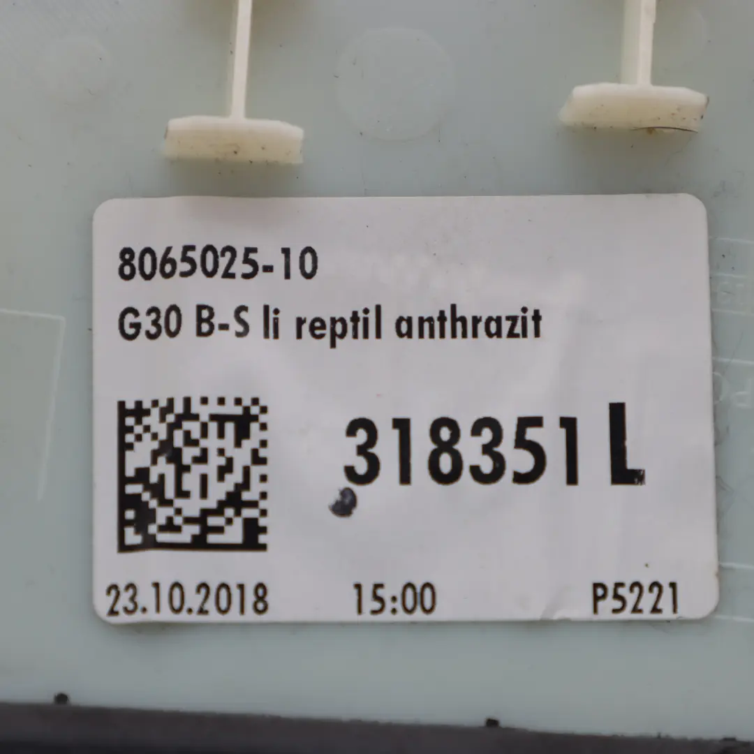 BMW G30 B-Säulenabdeckung links Säulenverkleidung oben Anthrazit 8068525 - SKU 8065025 - Teilenummer 8065025
