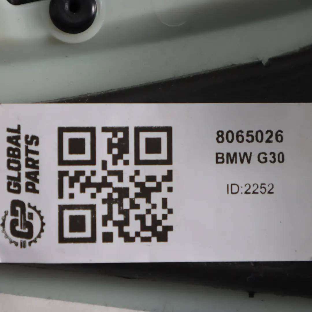B-Säulenabdeckung rechts Säulenverkleidung oben Anthrazit BMW G30 - SKU 8065026 - Teilenummer 8065026