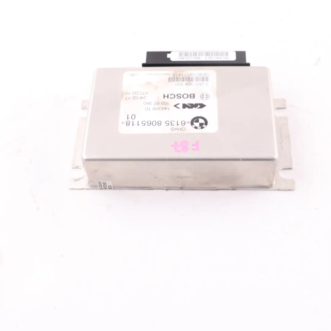  Differential Lock Module BMW F13 M6 F80 M3 Rear Axle Control Unit ECU - SKU 8065118 - Part number 8065118