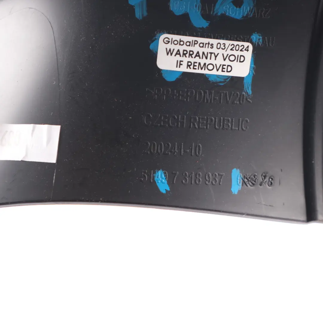 Heckklappe Kofferraum Hinten Links Innere Verkleidung Schwarz 7318937 für BMW F46 mit Teilenummer 8065341 BMW F46 Heckklappe Kofferraum Hinten Links Innere Verkleidung Schwarz 7318937 - SKU 8065341 - Teilenummer 8065341