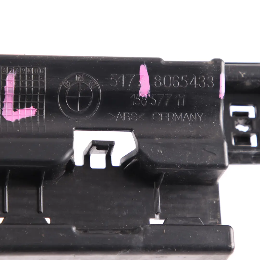 BMW F87 M2 Tira Retención Umbral Lateral Medio Trasero Izquierdo - SKU 8065433 - Número de pieza 8065433