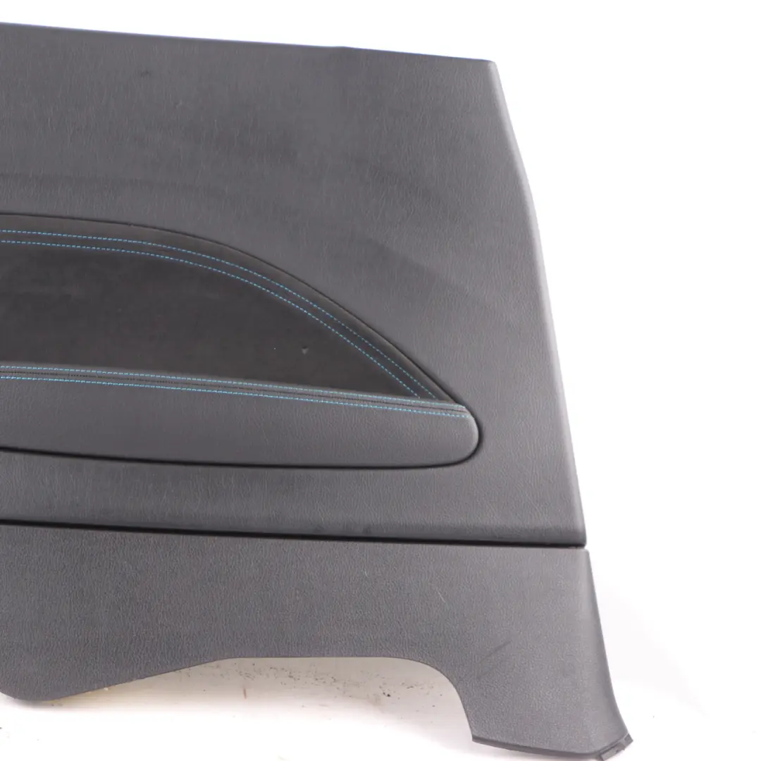 Lateral Trim Panel Rear Left N/S Lining Black Blue Cloth to BMW F87 M2 with Part number 8065451 BMW F87 M2 Lateral Trim Panel Rear Left N/S Lining Black Blue Cloth - SKU 8065451 - Part number 8065451