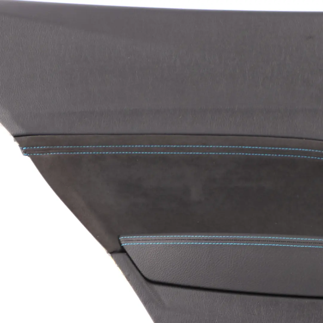 BMW F87 M2 Lateral Trim Panel Rear Left N/S Lining Black Blue Cloth - SKU 8065451 - Part number 8065451