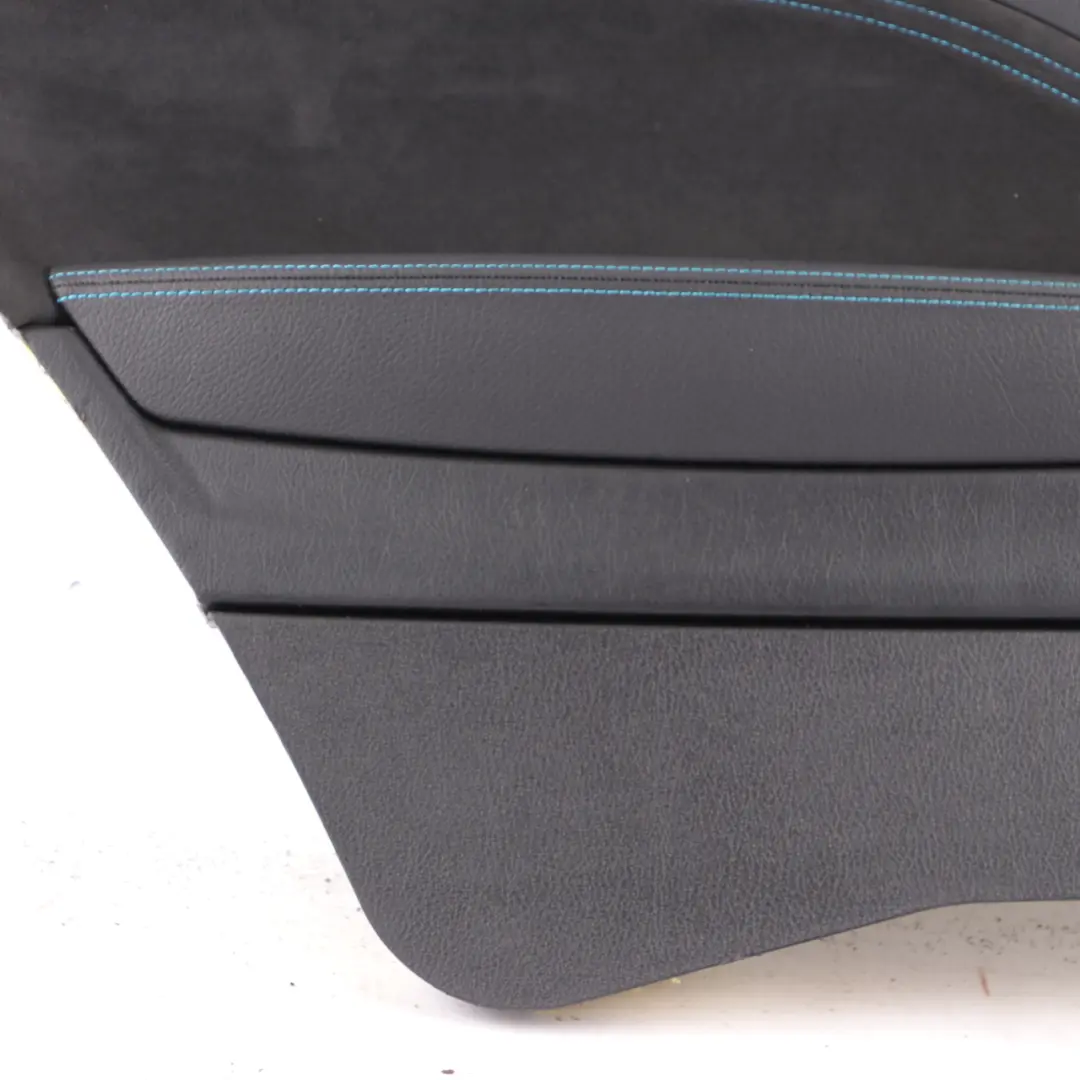 Lateral Trim Panel Rear Left N/S Lining Black Blue Cloth to BMW F87 M2 with Part number 8065451 BMW F87 M2 Lateral Trim Panel Rear Left N/S Lining Black Blue Cloth - SKU 8065451 - Part number 8065451