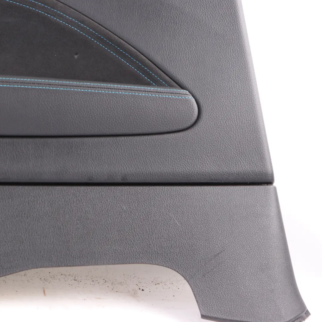 Lateral Trim Panel Rear Left N/S Lining Black Blue Cloth to BMW F87 M2 with Part number 8065451 BMW F87 M2 Lateral Trim Panel Rear Left N/S Lining Black Blue Cloth - SKU 8065451 - Part number 8065451