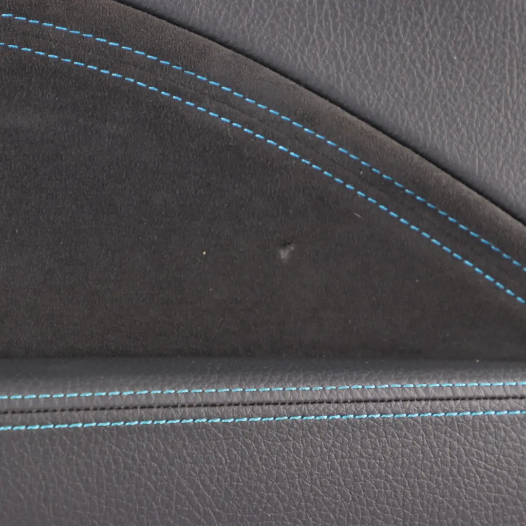 Lateral Trim Panel Rear Left N/S Lining Black Blue Cloth to BMW F87 M2 with Part number 8065451 BMW F87 M2 Lateral Trim Panel Rear Left N/S Lining Black Blue Cloth - SKU 8065451 - Part number 8065451