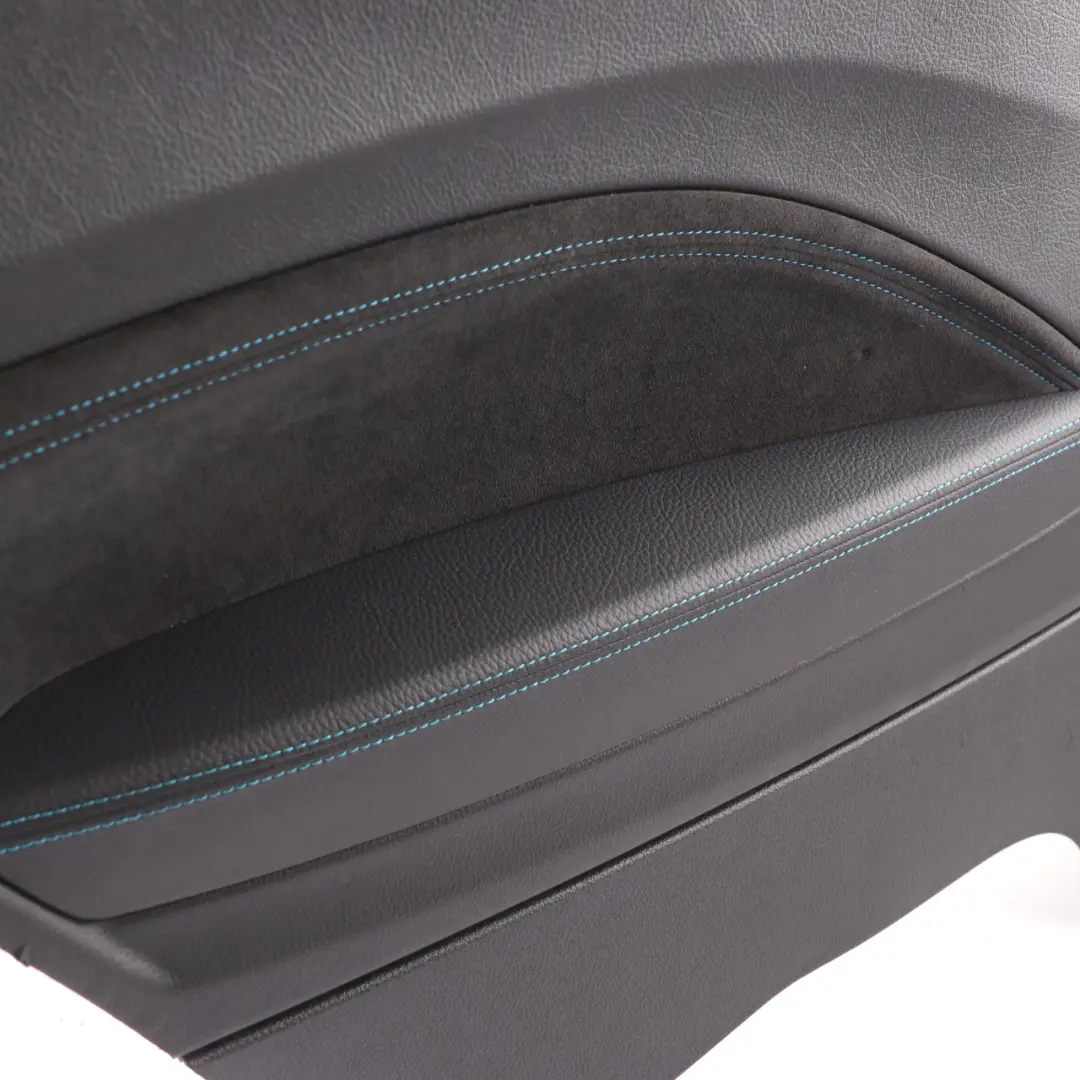 BMW F87 M2 Lateral Trim Panel Rear Left N/S Lining Black Blue Cloth - SKU 8065451 - Part number 8065451