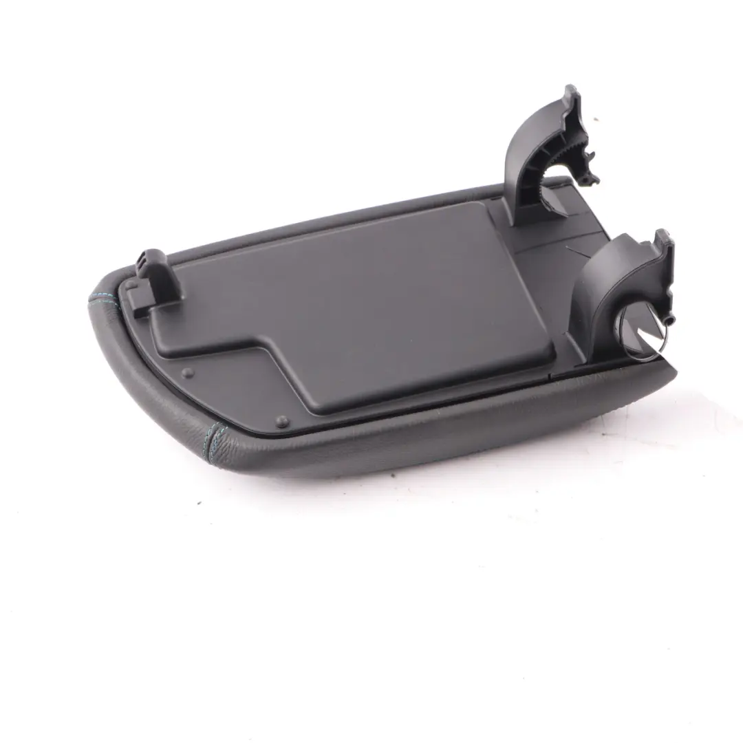 Bracciolo Centrale Nero Cuciture Blu per BMW F87 M2 Coupe con numero di parte 8065465 BMW F87 M2 Coupe Bracciolo Centrale Nero Cuciture Blu - SKU 8065465 - Numero di parte 8065465