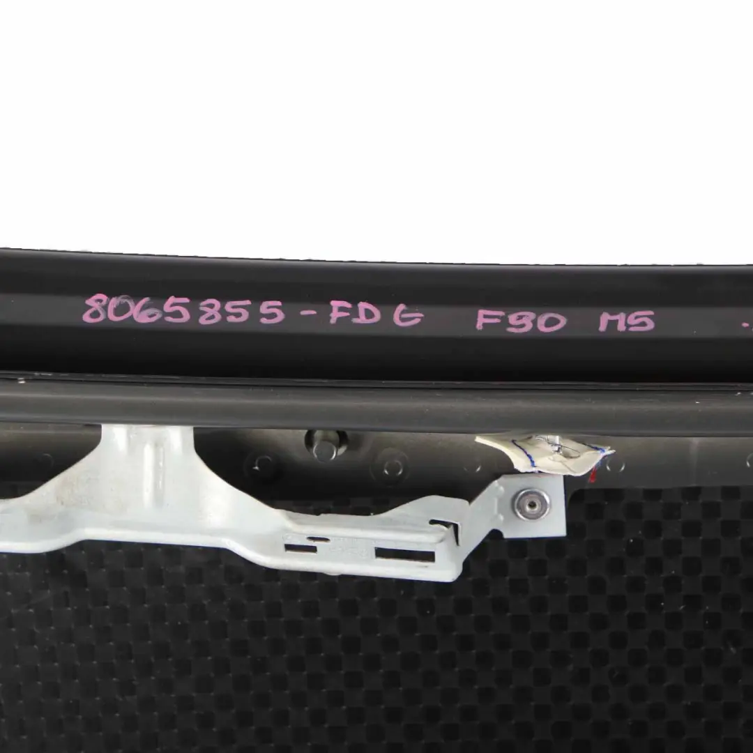 Carbon Fibre Roof BMW F90 M5 Coupe Outer Skin Panel Frozen Dark Grey II - P79 to with Part number 8065855 Carbon Fibre Roof BMW F90 M5 Coupe Outer Skin Panel Frozen Dark Grey II - P79 - SKU 8065855-PDG - Part number 8065855