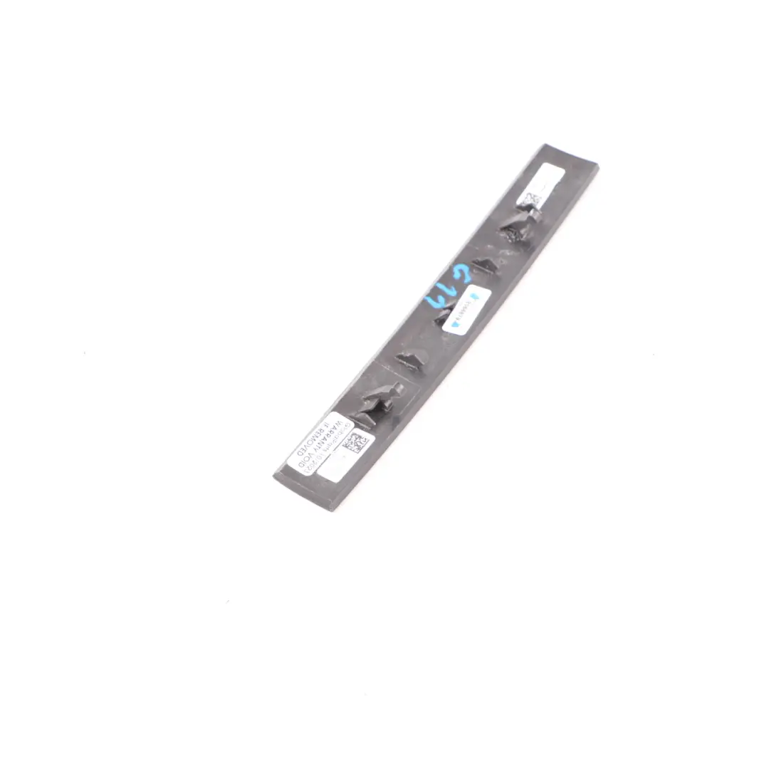 BMW G11 Centre Console Front Strip Trim Cover Panel Fine Wood Black - SKU 8066679 - Part number 8066679