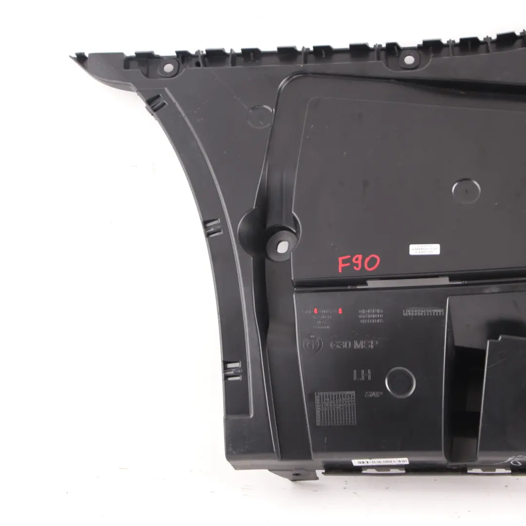 Guía parachoques trasero lateral izquierdo Soporte para BMW G30 M Sport con número de pieza 8066721 BMW G30 M Sport Guía parachoques trasero lateral izquierdo Soporte - SKU 8066721 - Número de pieza 8066721