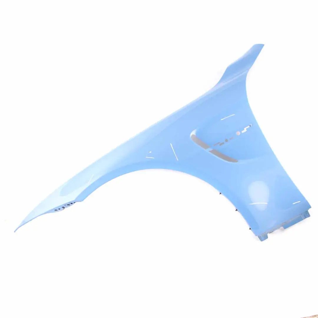 Side Panel Fender Wing Front Left N/S Yas Marina Blue - B68 to BMW F82 F83 M4 with Part number 8066917 BMW F82 F83 M4 Side Panel Fender Wing Front Left N/S Yas Marina Blue - B68 - SKU 8066917-YMB - Part number 8066917