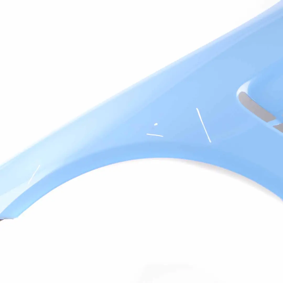 Side Panel Fender Wing Front Left N/S Yas Marina Blue - B68 to BMW F82 F83 M4 with Part number 8066917 BMW F82 F83 M4 Side Panel Fender Wing Front Left N/S Yas Marina Blue - B68 - SKU 8066917-YMB - Part number 8066917