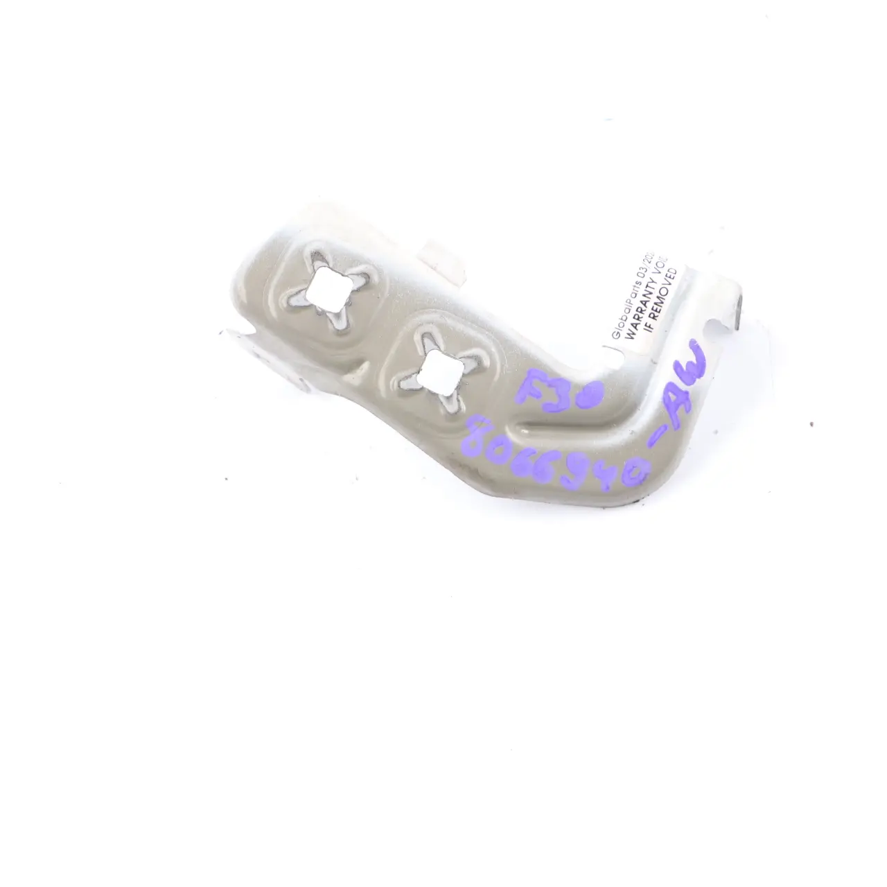 BMW F30 F32 Aile Avant Panneau d'Aile Droite Support Blanc Alpin 300