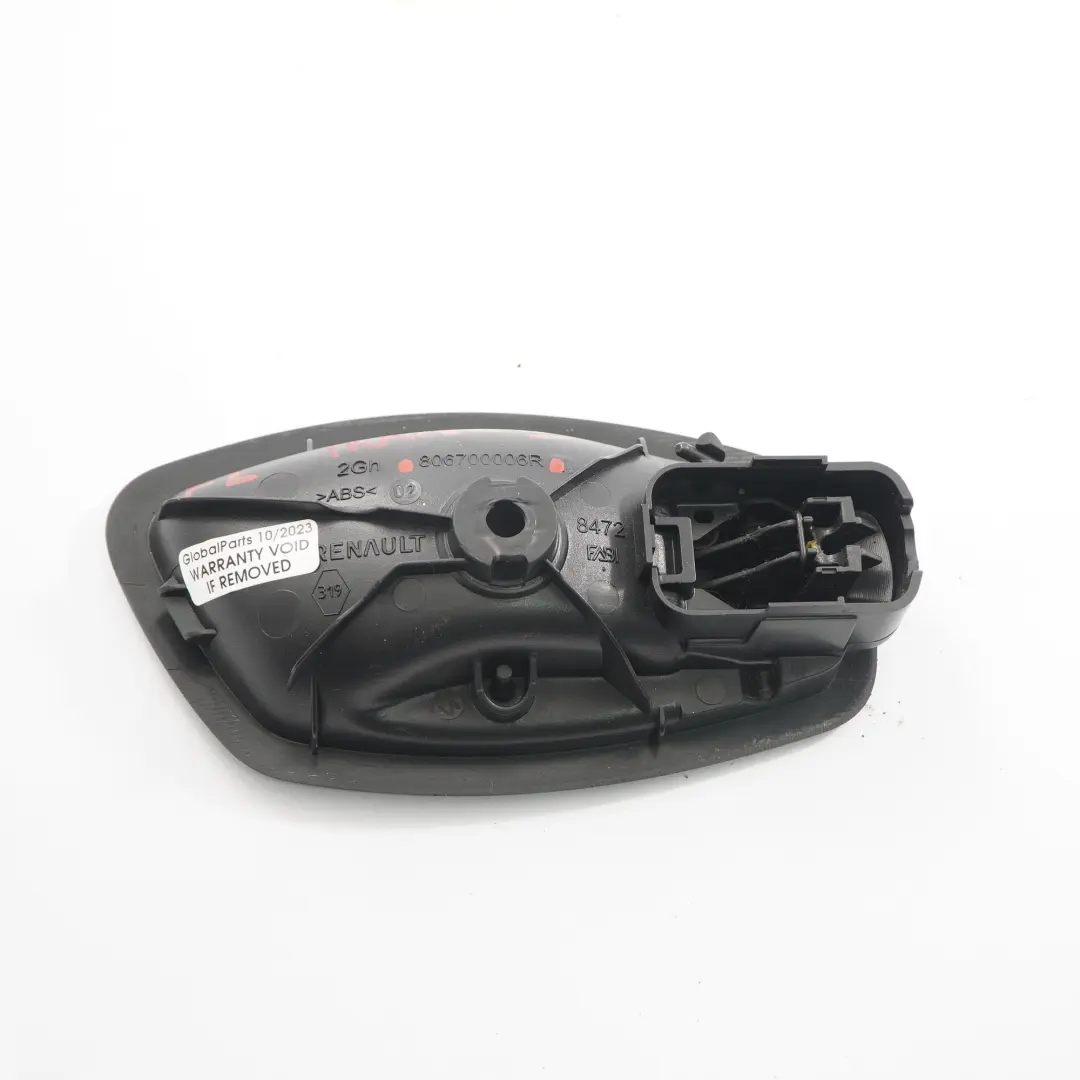  Maniglia porta Renault Trafic Interno anteriore sinistro - SKU 806700006R - Numero di parte 806700006R