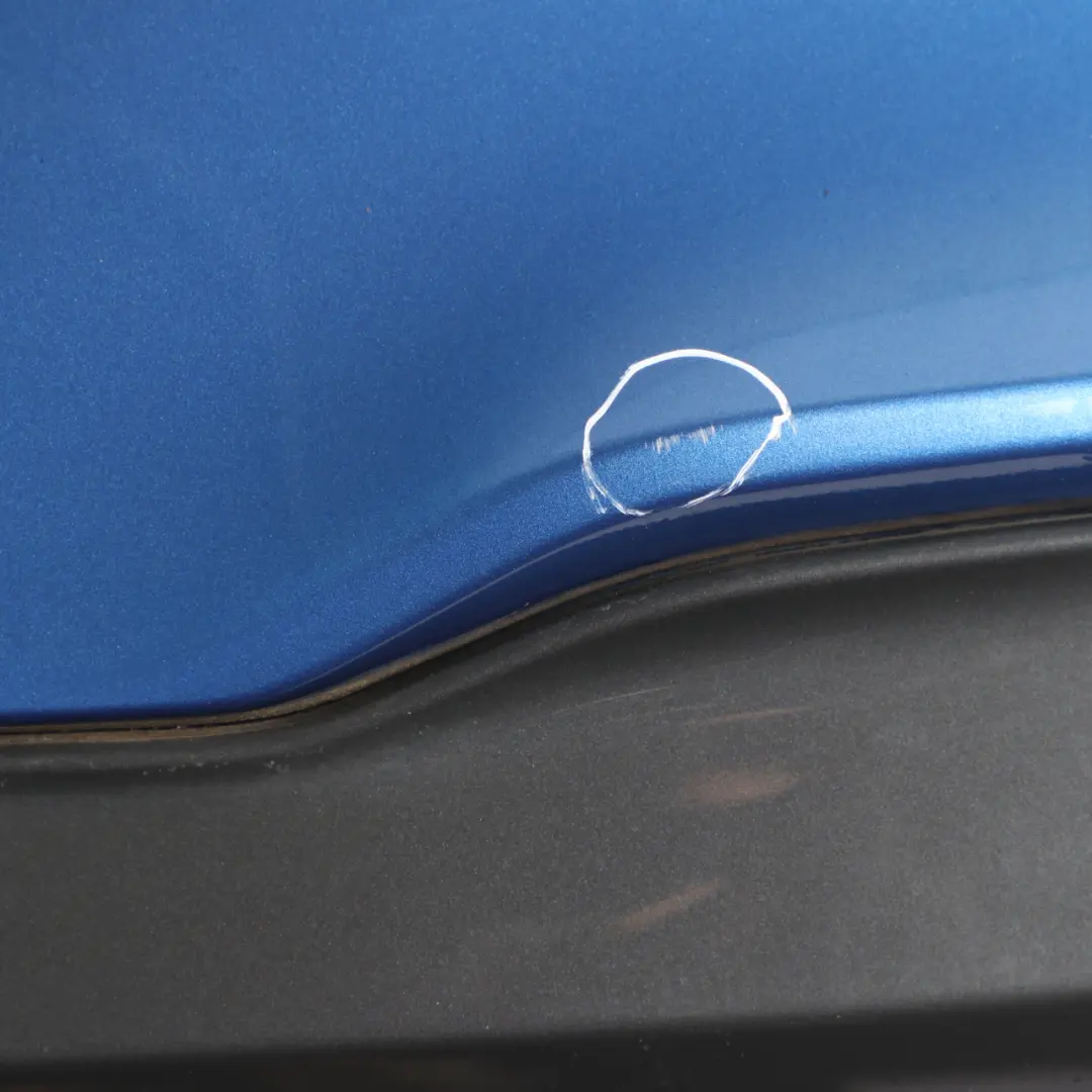 Bumper Rear Trim Panelling M Sport PDC Estorilblau Blue Metallic - B45 to BMW F46 with Part number 8067062 BMW F46 Bumper Rear Trim Panelling M Sport PDC Estorilblau Blue Metallic - B45 - SKU 8067062-EB - Part number 8067062