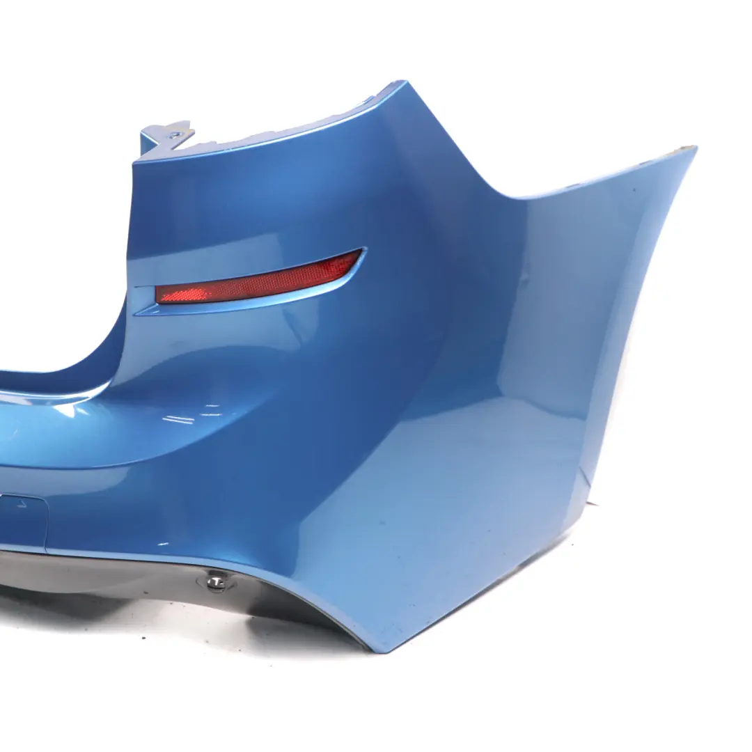 Bumper Rear Trim Panelling M Sport PDC Estorilblau Blue Metallic - B45 to BMW F46 with Part number 8067062 BMW F46 Bumper Rear Trim Panelling M Sport PDC Estorilblau Blue Metallic - B45 - SKU 8067062-EB - Part number 8067062