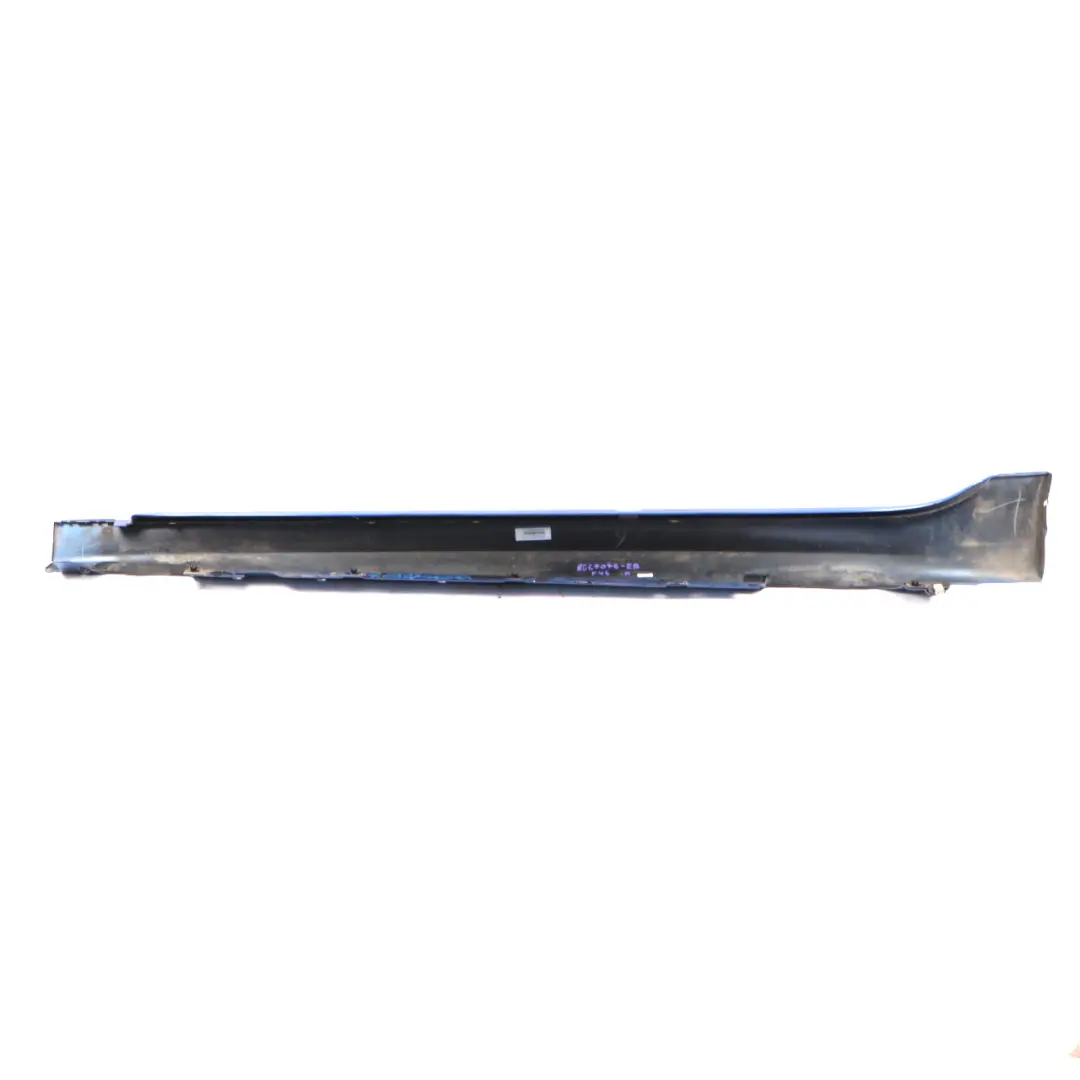 Sill Trim Panel Right O/S Side Skirt Estorilblau Blue B45 to BMW F46 GT M Sport with Part number 8067076 BMW F46 GT M Sport Sill Trim Panel Right O/S Side Skirt Estorilblau Blue B45 - SKU 8067076-EB - Part number 8067076