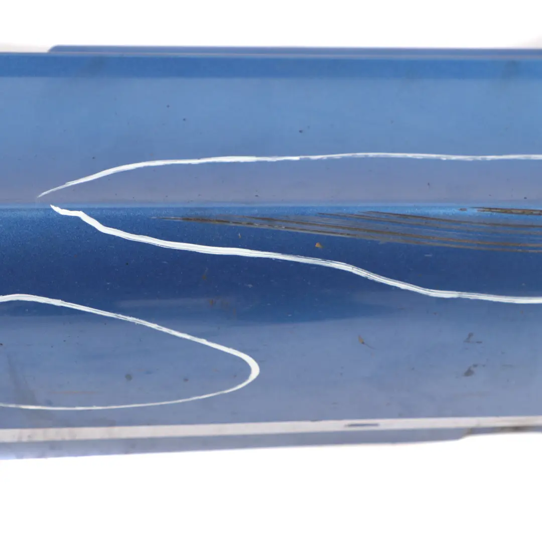BMW F46 GT M Sport Sill Trim Panel Right O/S Side Skirt Estorilblau Blue B45 - SKU 8067076-EB - Part number 8067076