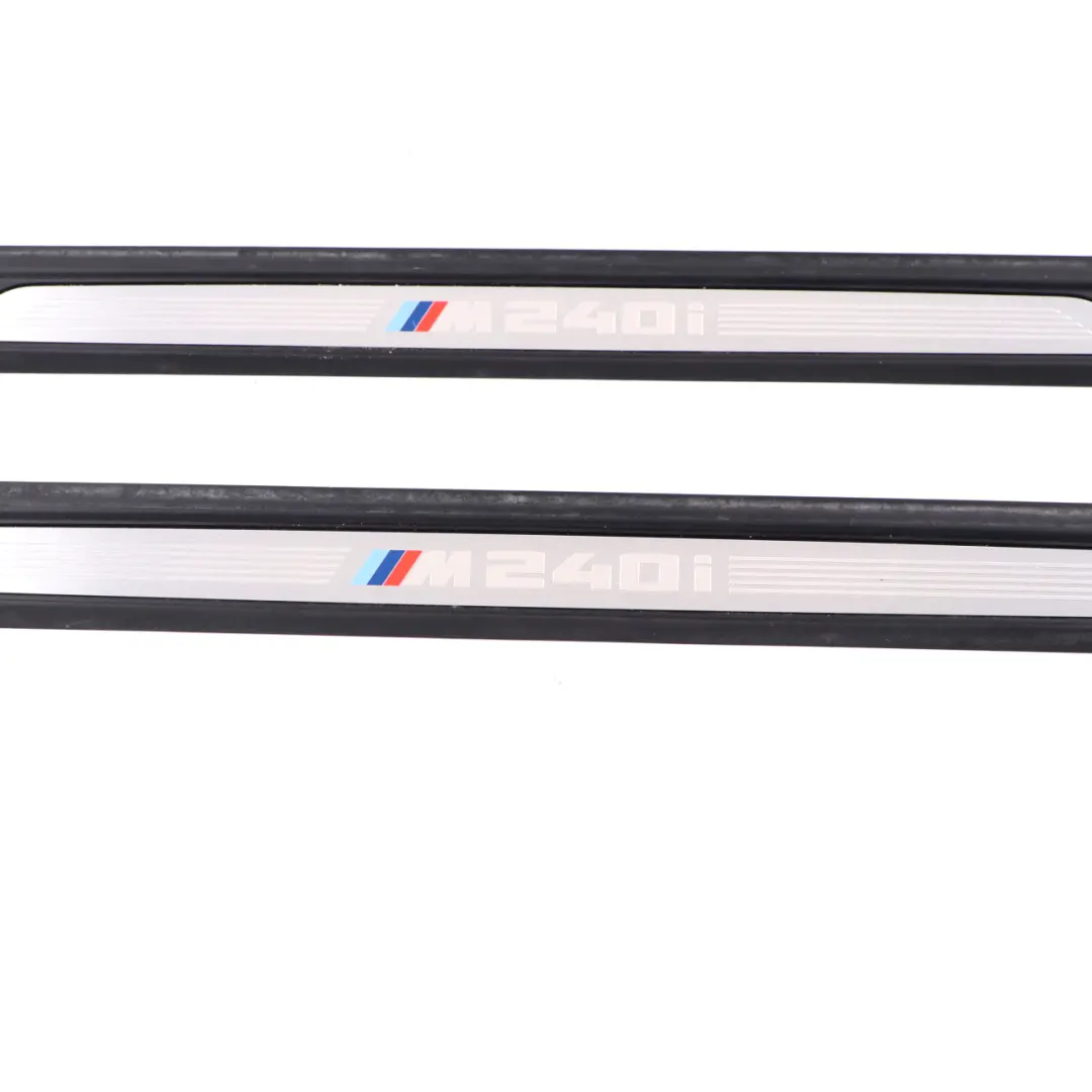 BMW F22 M240i Entrance Cover Front Door Left Right N/O/S Sill Plate Set 8937979 - SKU 8067078 - Part number 8067078