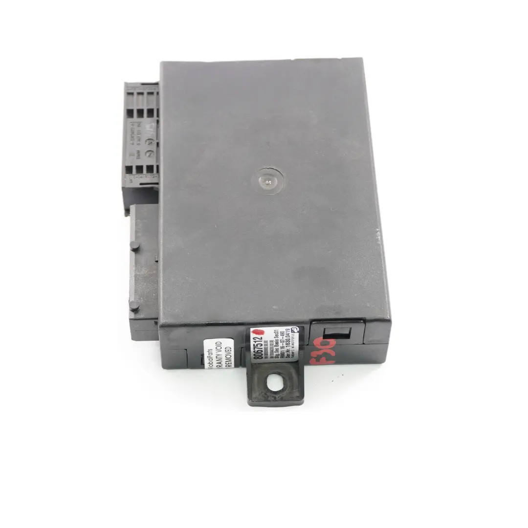 BMW F10 F11 F30 F31 Alarmanlage Einheit Sicherheit Basis Modul - SKU 8067512 - Teilenummer 8067512