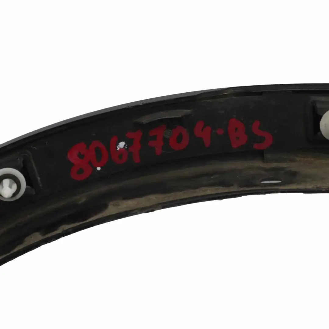 Enjoliveur passage de roue M Sport Arrière droite Black Sapphire 475 pour BMW X1 F48 à propos du numéro de pièce 8067704 BMW X1 F48 Enjoliveur passage de roue M Sport Arrière droite Black Sapphire 475 - SKU 8067704-BS - Numéro de pièce 8067704