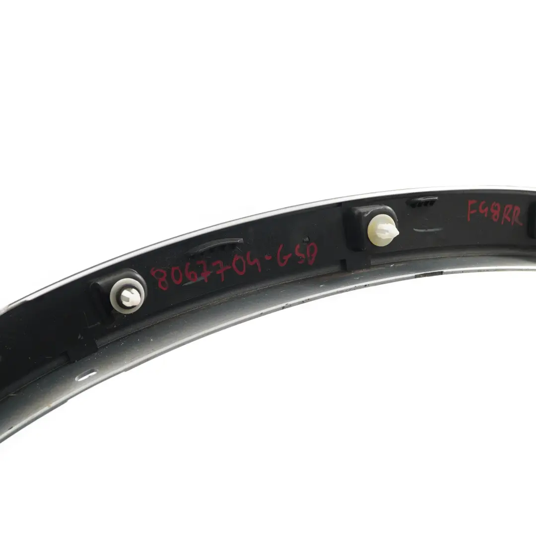  Copricerchio BMW X1 F48 M Sport posteriore destro Trim Glacier Silver - A83 - SKU 8067704-GSB - Numero di parte 8067704