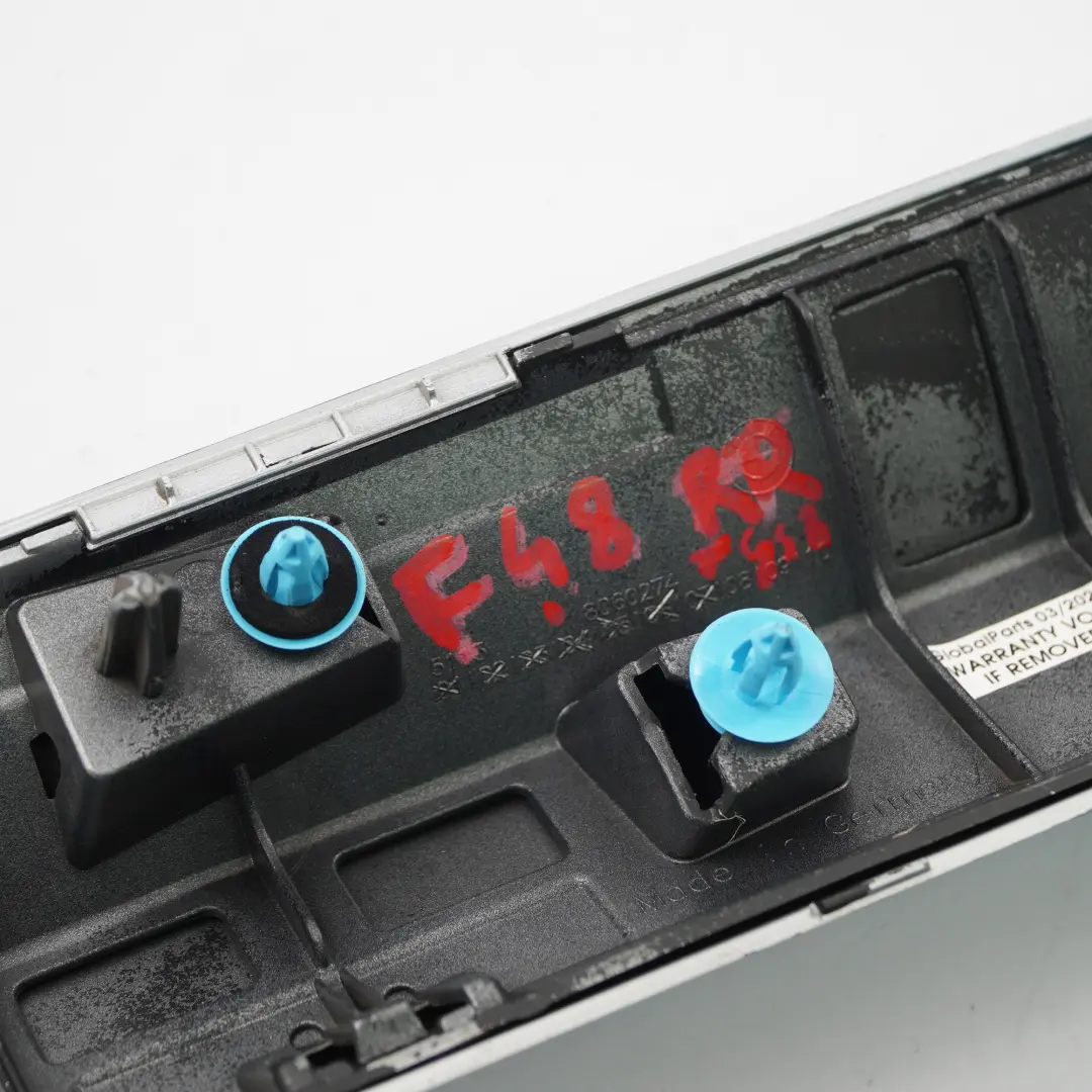 BMW X1 F48 M Sport Tür verkleidung hinten rechts Gletscher silber 8060274 - SKU 8067708-GSB - Teilenummer 8067708