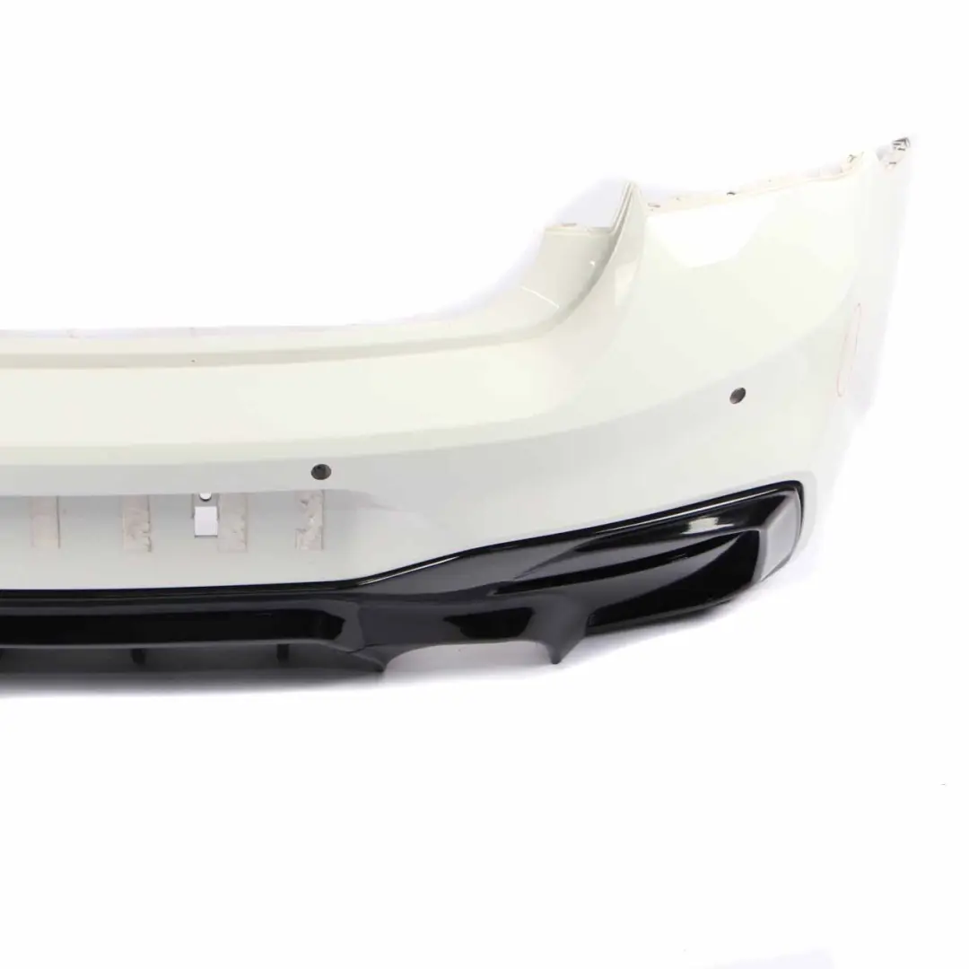 Rear Bumper BMW F20 F21 LCI M135i M140i M Sport Panel PDC Alpinweiss White - 300 - SKU 8067800-AW - Part number 8067800