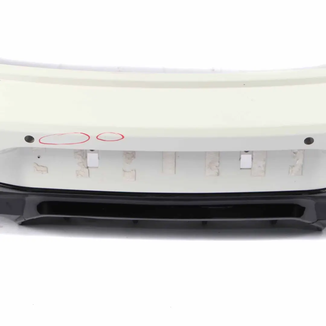 Rear Bumper BMW F20 F21 LCI M135i M140i M Sport Panel PDC Alpinweiss White - 300 - SKU 8067800-AW - Part number 8067800