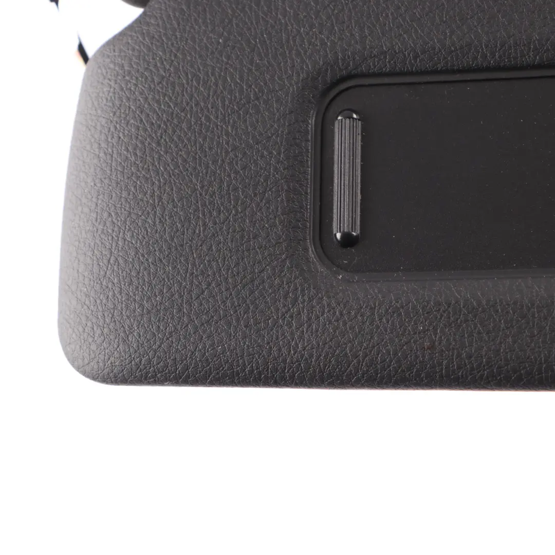 Visiera parasole con specchio sinistra Schwarz Nero per BMW F20 F21 LCI con numero di parte 8067893 BMW F20 F21 LCI Visiera parasole con specchio sinistra Schwarz Nero - SKU 8067893-2 - Numero di parte 8067893