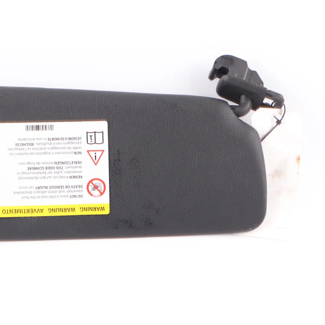 Parasol Con Espejo Izquierdo Schwarz Negro para BMW F20 F21 LCI con número de pieza 8067893 BMW F20 F21 LCI Parasol Con Espejo Izquierdo Schwarz Negro - SKU 8067893-2 - Número de pieza 8067893