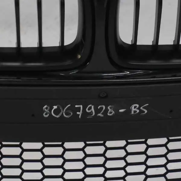 BMW F30 F31 M Sport Complete Front Bumper Trim Panel Black Sapphire - 475 - SKU 8067928-BS - Part number 8067928