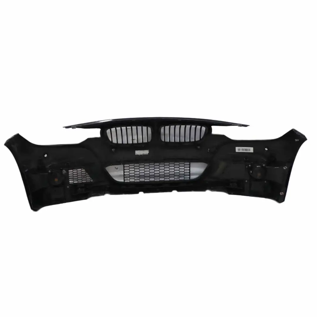 Complete Front Bumper Trim Panel Black Sapphire - 475 to BMW F30 F31 M Sport with Part number 8067928 BMW F30 F31 M Sport Complete Front Bumper Trim Panel Black Sapphire - 475 - SKU 8067928-BS - Part number 8067928