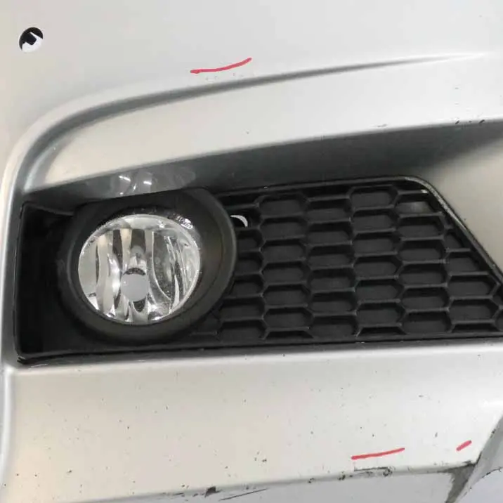 BMW F30 F31 Front Bumper M Sport Complete Trim Panel Glacier Silver - A83 - SKU 8067941-GSB - Part number 8067941