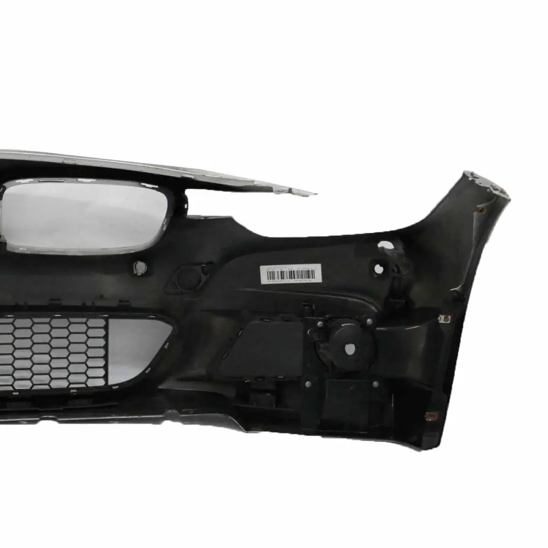 Front Bumper M Sport Complete Trim Panel Glacier Silver - A83 to BMW F30 F31 with Part number 8067941 BMW F30 F31 Front Bumper M Sport Complete Trim Panel Glacier Silver - A83 - SKU 8067941-GSB - Part number 8067941