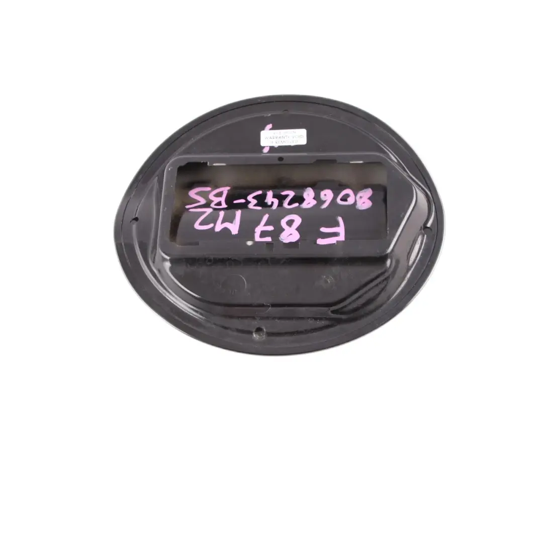 Fill In Flap Filler Cap Black Sapphire Metallic 475 to BMW F87 M2 Fuel Cover with Part number 8068243 BMW F87 M2 Fuel Cover Fill In Flap Filler Cap Black Sapphire Metallic 475 - SKU 8068243-BS - Part number 8068243