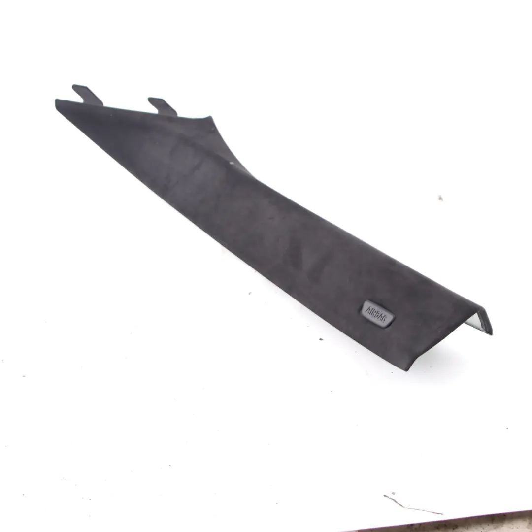 A-Pillar Cover Interior Trim Left N/S Column Alcantara to BMW G30 with Part number 8068521 BMW G30 A-Pillar Cover Interior Trim Left N/S Column Alcantara - SKU 8068521 - Part number 8068521