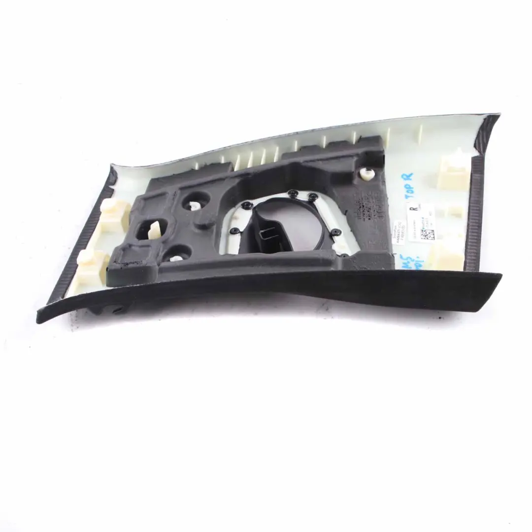 B-Pillar Cover Right O/S Column Trim Upper Alcantara to BMW G30 with Part number 8068526 BMW G30 B-Pillar Cover Right O/S Column Trim Upper Alcantara - SKU 8068526 - Part number 8068526