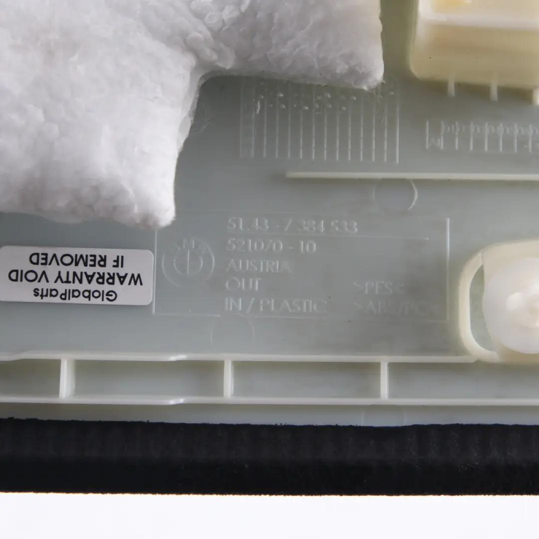 Osłona Słupka C Lewa Góra Alkantara 7384533 do BMW G30 o numerze 8068527 BMW G30 Osłona Słupka C Lewa Góra Alkantara 7384533 - SKU 8068527 - Numer Części 8068527